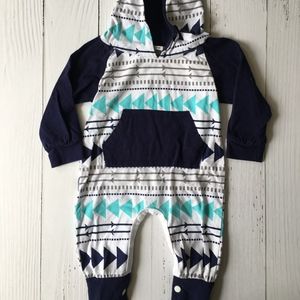 Gender Neutral Hoodie Romper